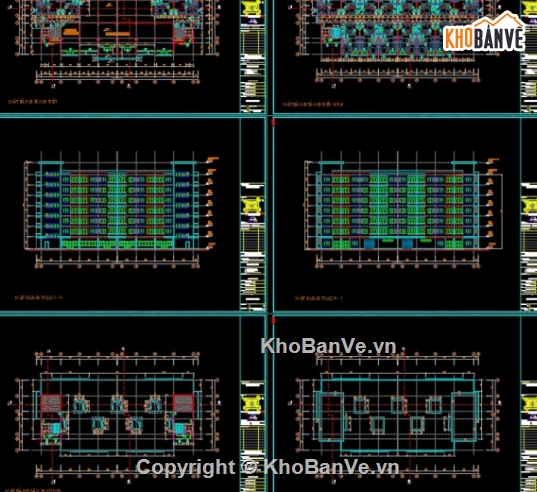 Chung cư 6 tầng,cad chung cư 6 tầng,chung cư 6 tầng file cad