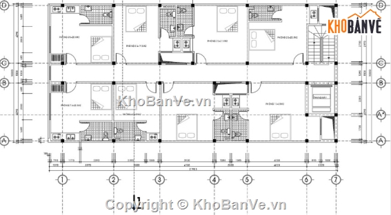 chung cư 6 tầng,cad chung cư 6 tầng,file cad chung cư 6 tầng