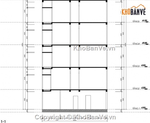 chung cư 6 tầng,cad chung cư 6 tầng,file cad chung cư 6 tầng