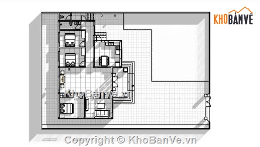 nhà cấp 4,file revit nhà cấp 4,revit nhà cấp 4
