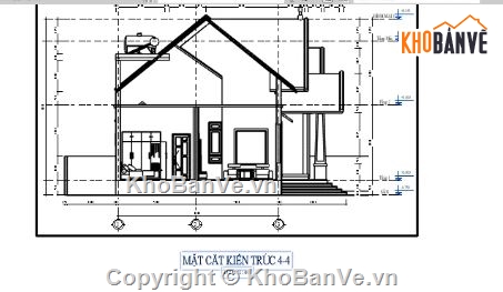 nhà cấp 4,file revit nhà cấp 4,revit nhà cấp 4