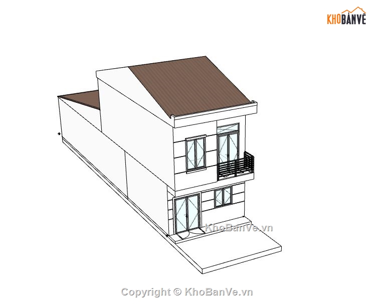 Nhà phố 2 tầng,Nhà 2 tầng đẹp,Nhà 2 tầng