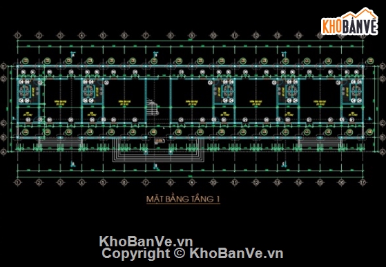 trường mầm non,file cad trường mầm non,trường mầm non file cad