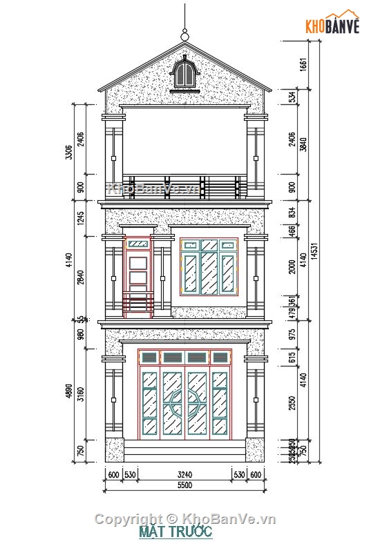 nhà phố 2 tầng 1 tum,cad nhà phố 2 tầng 1 tum,nhà phố 2 tầng 1 tum file cad,bản vẽ nhà phố 2 tầng 1 tum