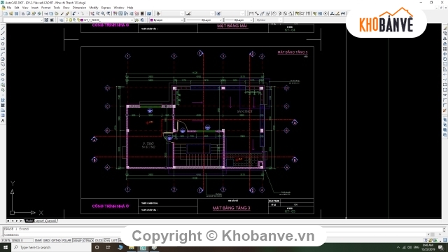 3 tầng,Nhà ở hiện đại,nhà ở 7x11m,bản vẽ nahf 3 tầng,nhà 3 tầng 7.02x11.22m