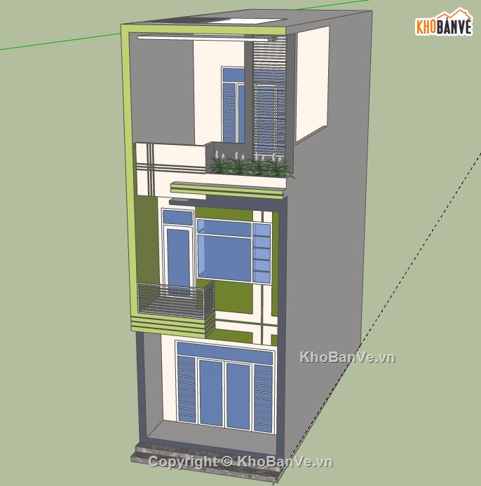 nhà phố 3 tầng,model su nhà phố 3 tầng,file sketchup nhà phố 3 tầng,nhà phố 3 tầng file su,sketchup nhà phố 3 tầng