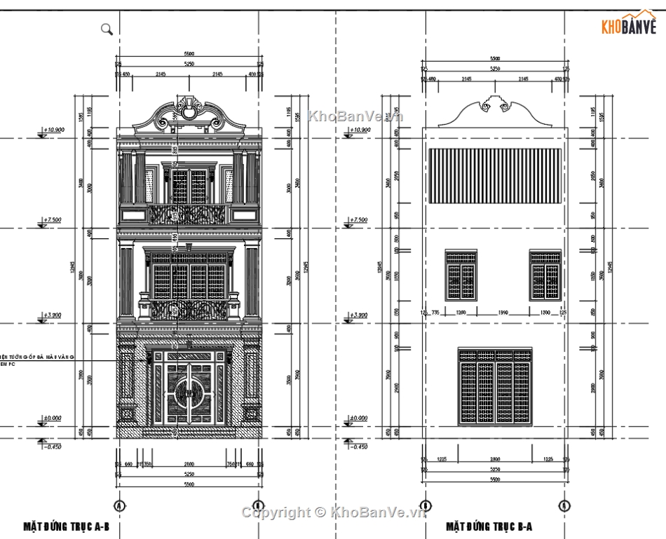 nhà 3 tầng tân cổ,nhà tân cổ đẹp,nhà ống mặt tiền 5.5m,nhà ống đẹp,nhà phố xinh,nhà xinh