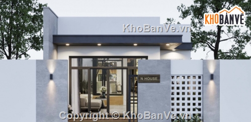 Nhà phố,nhà phố 1 tầng,cad nhà phố 1 tầng,file cad nhà phố 1 tầng,autocad nhà phố 1 tầng