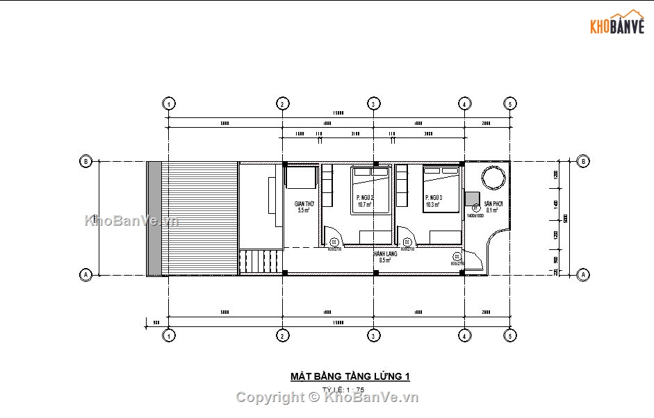 nhà phố đẹp,nhà kích thước 5 x 15m,nhà đẹp 1 tầng,nhà phố 1 tầng đẹp,nhà gác lửng 1.5 tầng,mẫu nhà gác lửng đẹp