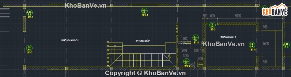 nhà phố 2 tầng,bản vẽ nhà phố 2 tầng,nhà phố 2 tầng 5x18m,cad nhà phố 2 tầng