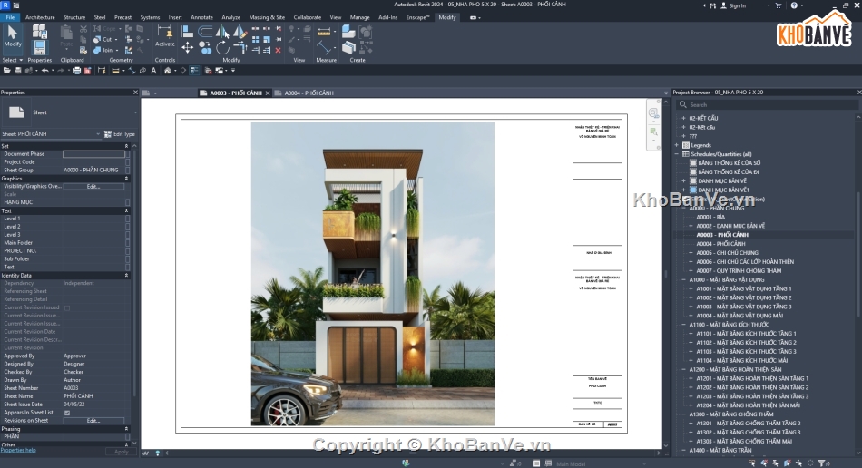 Nhà phố,Nhà phố 2 tầng,Nhà phố 5x20m,kiến trúc nhà phố