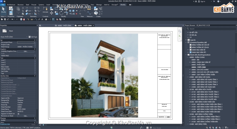 Nhà phố,Nhà phố 2 tầng,Nhà phố 5x20m,kiến trúc nhà phố