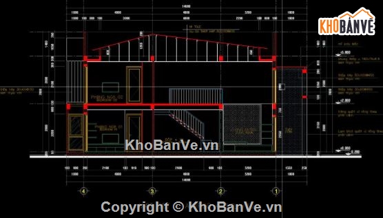 Nhà phố 2 tầng,revit nhà phố 2 tầng,nhà phố 2 tầng file revit,file revit nhà phố 2 tầng