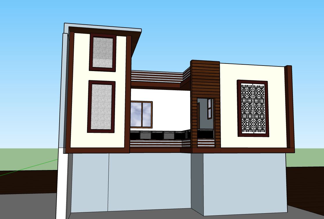 su nhà phố,model su nhà phố,file sketchup nhà phố