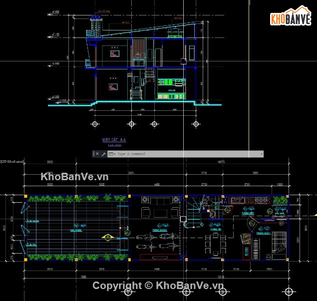 nhà phố 2 tầng,file cad nhà phố 2 tầng,nhà phố 2 tầng file cad,cad nhà phố 2 tầng