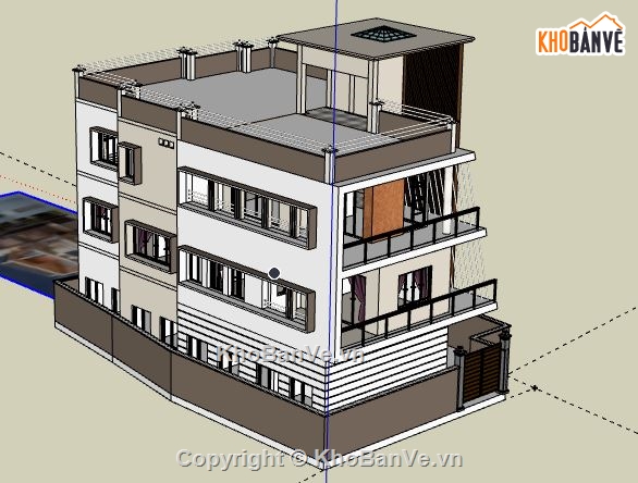 Model su nhà phố 3 tầng,file su nhà phố 3 tầng,nhà phố 3 tầng file su,sketchup nhà phố 3 tầng,nhà phố 3 tầng sketchup