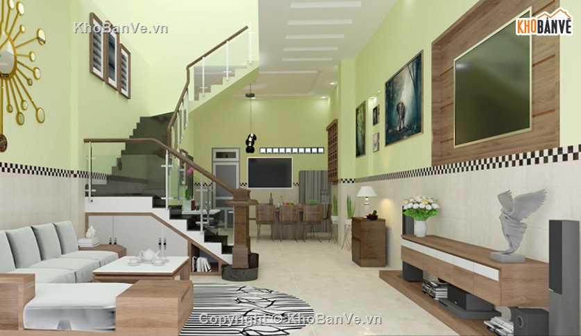mẫu nhà hiện đại,nhà phố 3 tầng,mẫu nhà phố 3 tầng