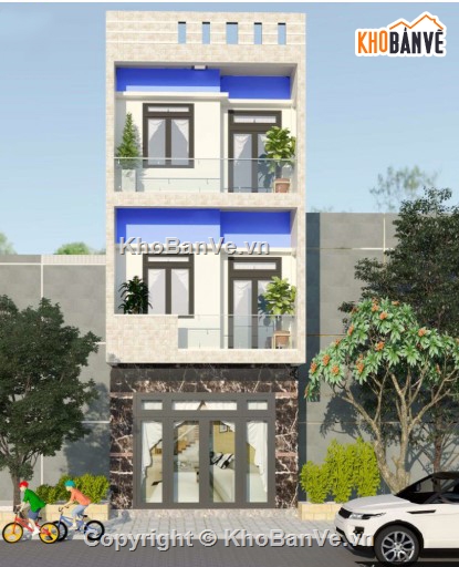 mẫu nhà hiện đại,nhà phố 3 tầng,mẫu nhà phố 3 tầng