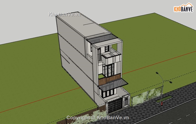 Nhà phố 3 tầng,Nhà phố,Nhà phố 3 tầng model su