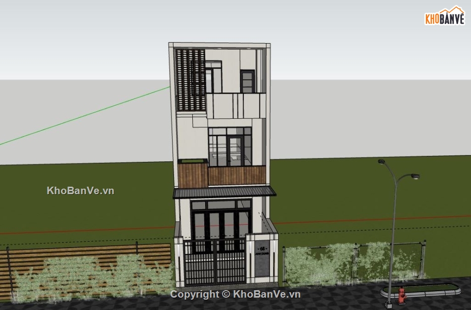 Nhà phố 3 tầng,Nhà phố,Nhà phố 3 tầng model su