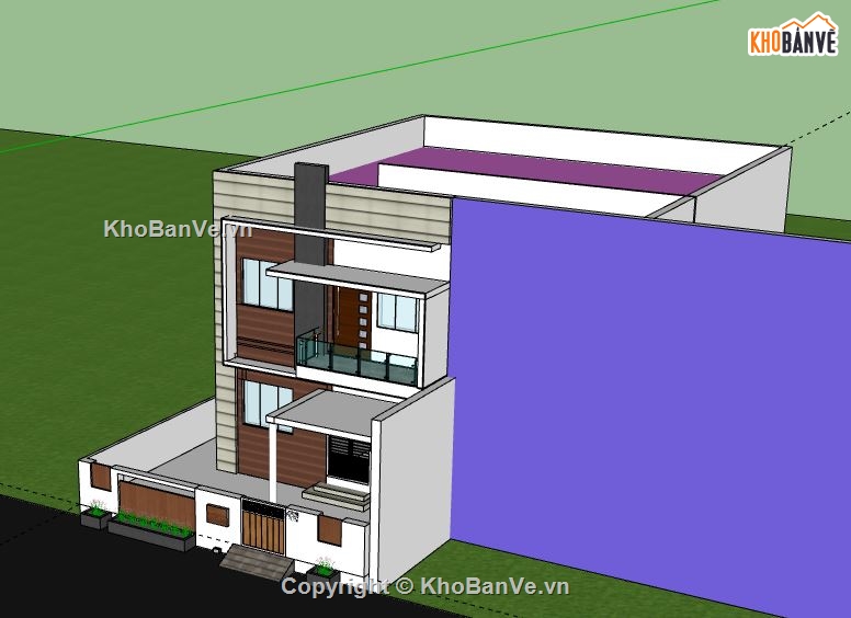 Nhà phố 3 tầng,model su nhà phố 3 tầng,nhà phố 3 tầng model su,file su nhà phố 3 tầng,nhà phố 3 tầng sketchup