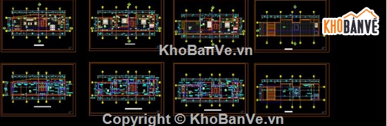 Nhà phố,nhà phố 3 tầng,file cad nhà phố 3 tầng