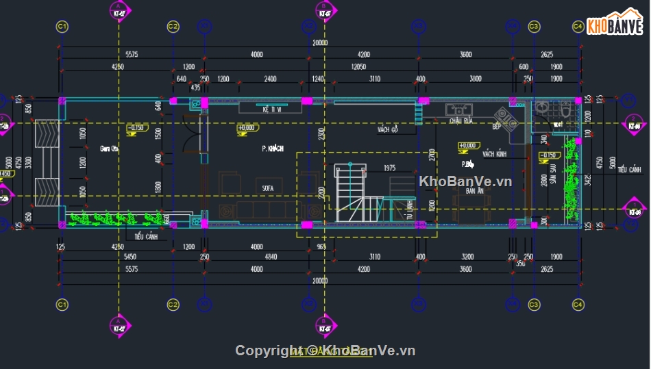 Nhà phố 4 tầng,Nhà phố 5x20m,nhà phố 4 tầng 5x20m,bản vẽ nhà phố 4 tầng đẹp,phối cảnh nhà phố 4 tầng đẹp