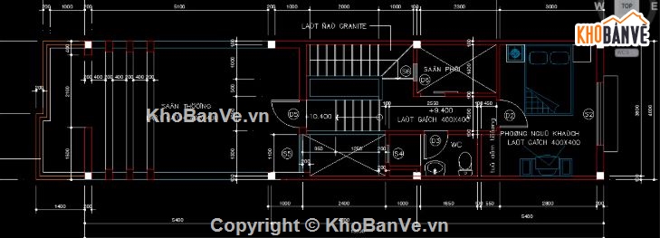nhà phố 4 tầng,cad nhà phố 4 tầng,nhà phố 4 tầng file cad