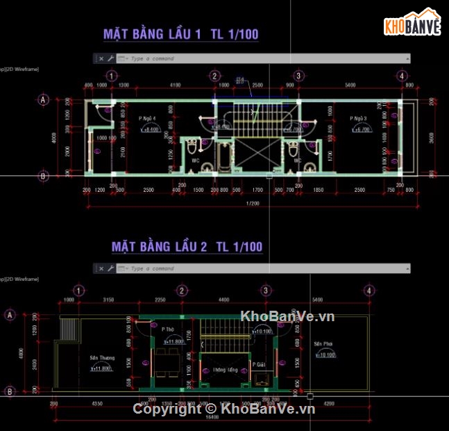 nhà phố 4 tầng,file cad nhà phố 4 tầng,nhà phố 4 tầng cad,cad nhà phố 4 tầng