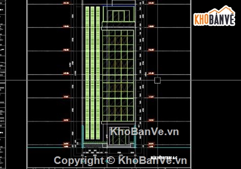 bản vẽ nhà phố 7 tầng,revit nhà phố 7 tầng,file revit nhà phố 7 tầng