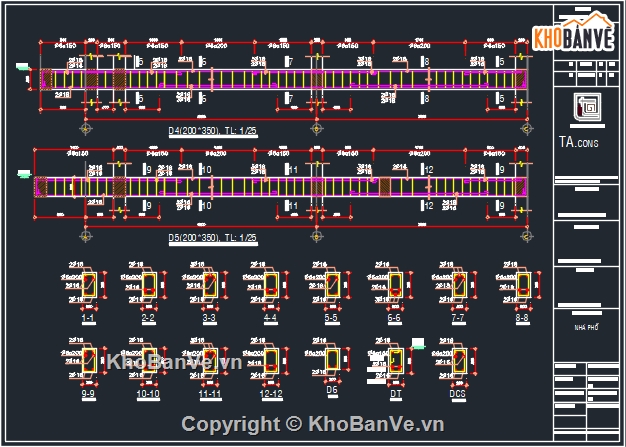 Bản vẽ nhà phố đẹp,Bản vẽ nhà phố nền đôi đẹp,Bản vẽ nhà phố 2 tầng đẹp