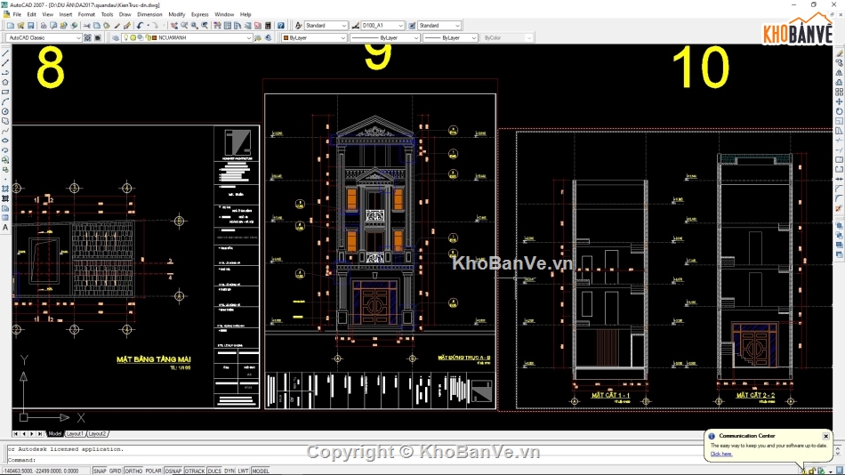 Nhà phố tân cổ điển 4 tầng,Nhà phố tân cổ điển 5.6x12.2m,autocad nhà phố tân cổ điển,Thiết kế nhà phố tân cổ điển,Bản vẽ nhà phố tân cổ