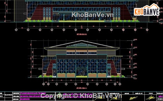 Nhà thi đấu đa năng,nhà thi đấu,cad nhà thi đấu,nhà thi đấu file cad