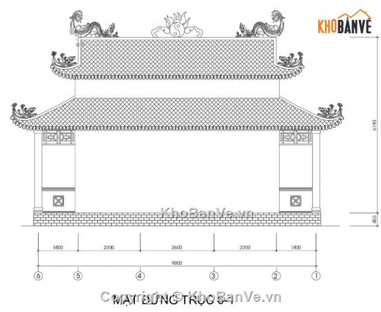 Nhà thờ họ,cad nhà thờ họ,file cad nhà thờ họ,nhà thờ họ file cad