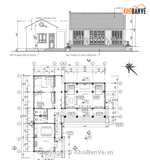 Nhà thờ họ,cad nhà thờ họ,file cad nhà thờ họ,nhà thờ họ file cad