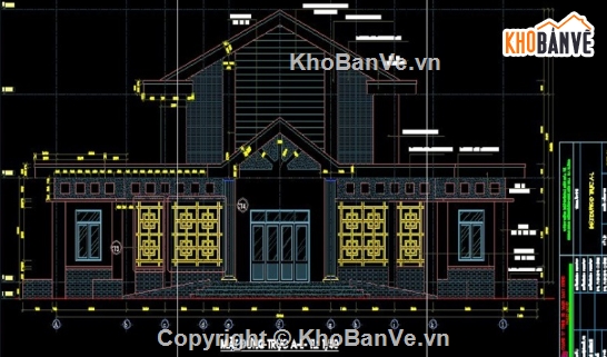 nhà văn hóa,cad nhà văn hóa,nhà văn hóa file cad,nhà văn hóa cad