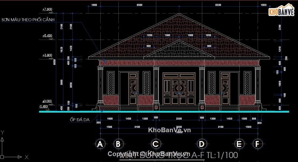 nhà vườn mái nhật,phong cách cổ điển,nhà vườn