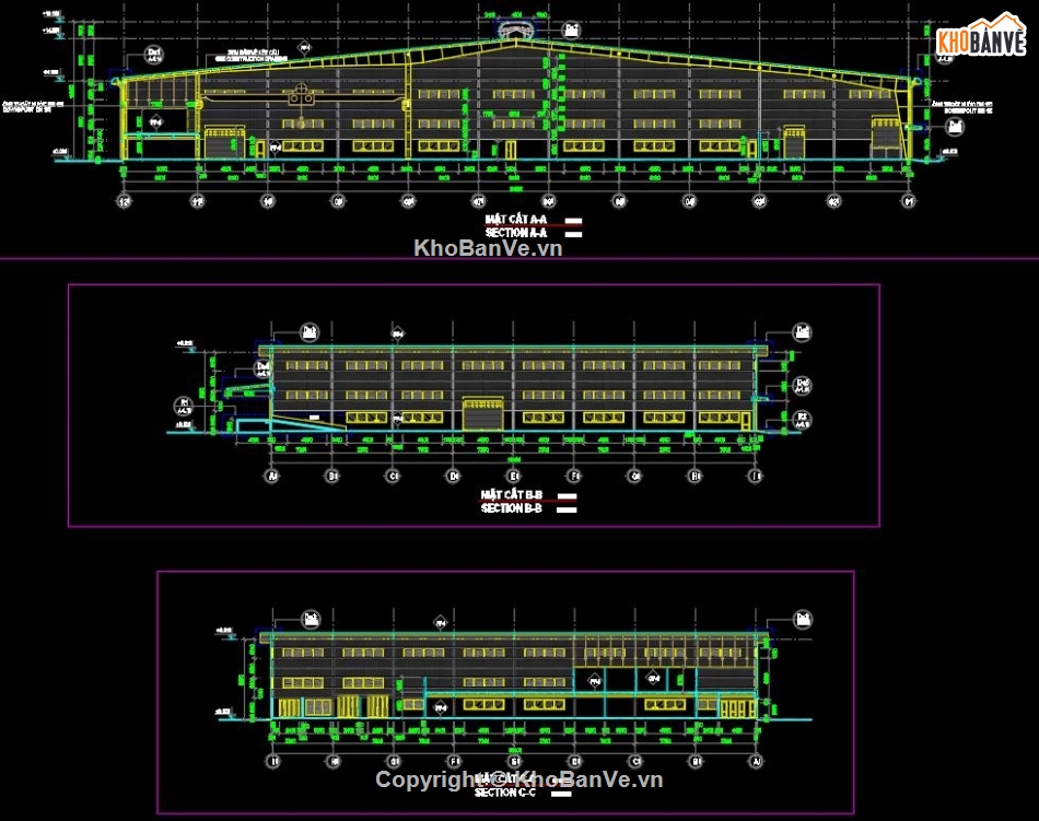 Nhà xưởng đầy đủ,Nhà xưởng 2 tầng,xưởng 2 tầng,xưởng,kiến trúc,kết cấu