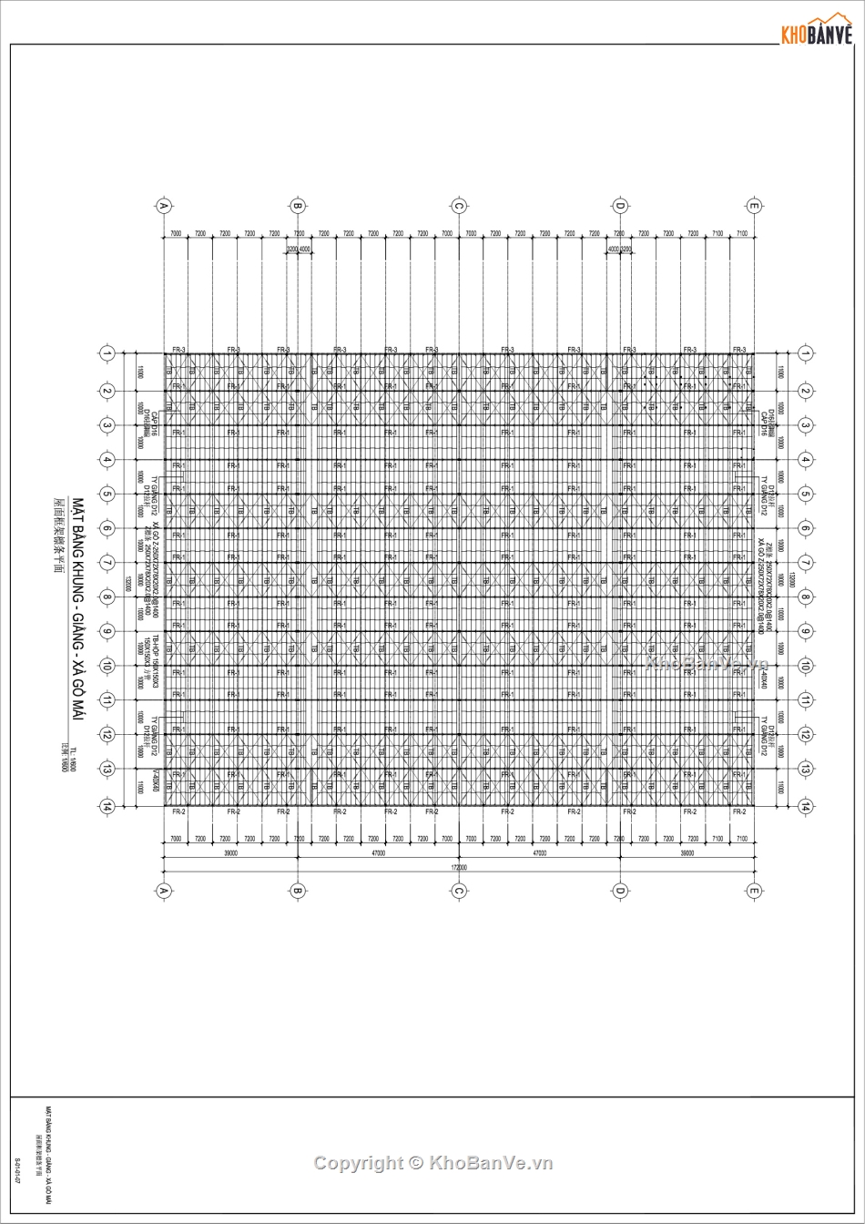 Nhà xưởng 130x170,Thiết kế nhà xưởng,Nhà xưởng