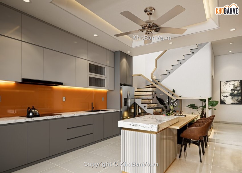 sketchup nội thất,nội thất nhà hiện đại,sketchup nội thất hiện đại