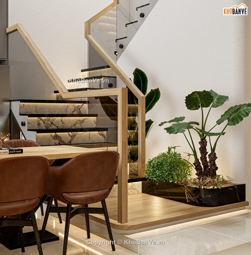sketchup nội thất,nội thất nhà hiện đại,sketchup nội thất hiện đại