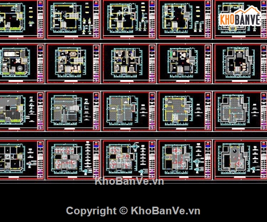 Nội thất,cad nội thất biệt thự,nội thất biệt thự cad