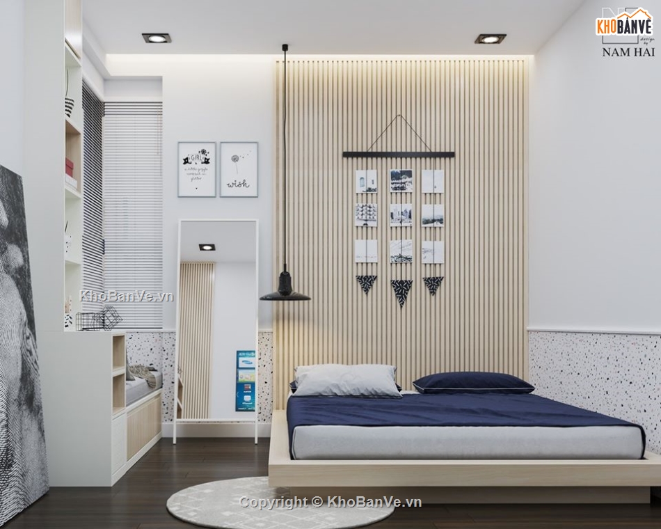 Sketchup phòng ngủ,SU 2019 phòng ngủ,phòng ngủ hiện đại,model su phòng ngủ,nội thất phòng ngủ hiện đại