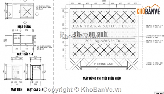 shop túi xách,file cad shop túi xách,túi xách file cad