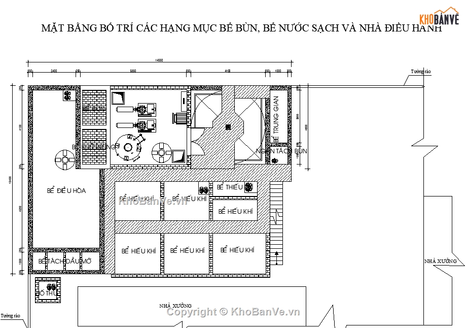 nước thải sinh hoạt 280m3,nước thải tòa nhà,xử lý nước thải sinh hoạt,công nghệ vi sinh