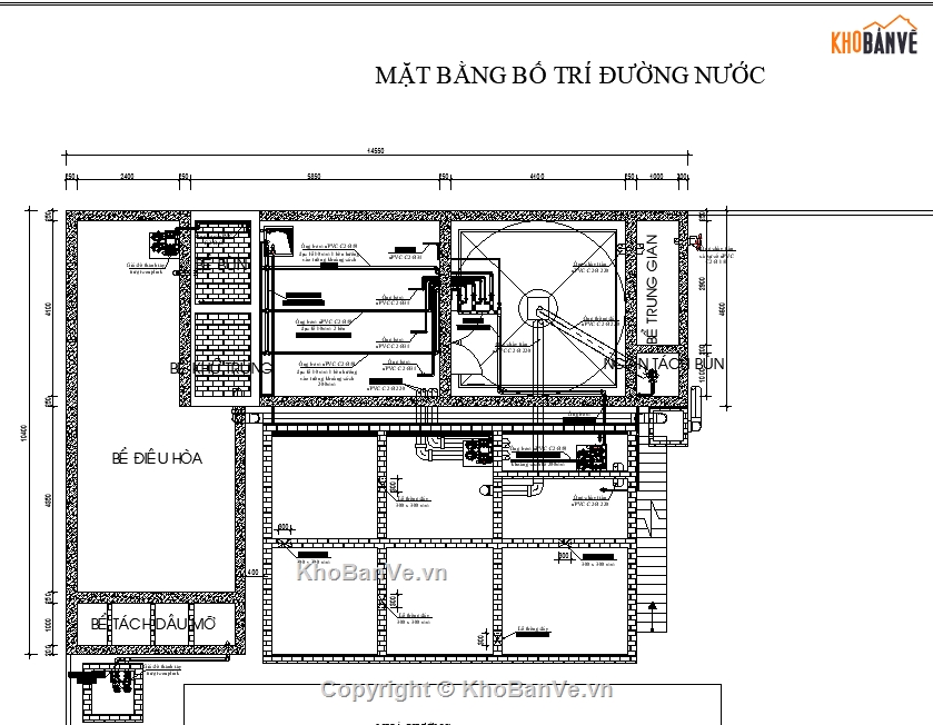 nước thải sinh hoạt 280m3,nước thải tòa nhà,xử lý nước thải sinh hoạt,công nghệ vi sinh