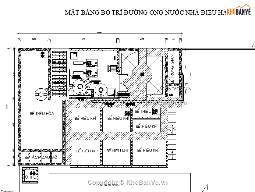 nước thải sinh hoạt 280m3,nước thải tòa nhà,xử lý nước thải sinh hoạt,công nghệ vi sinh