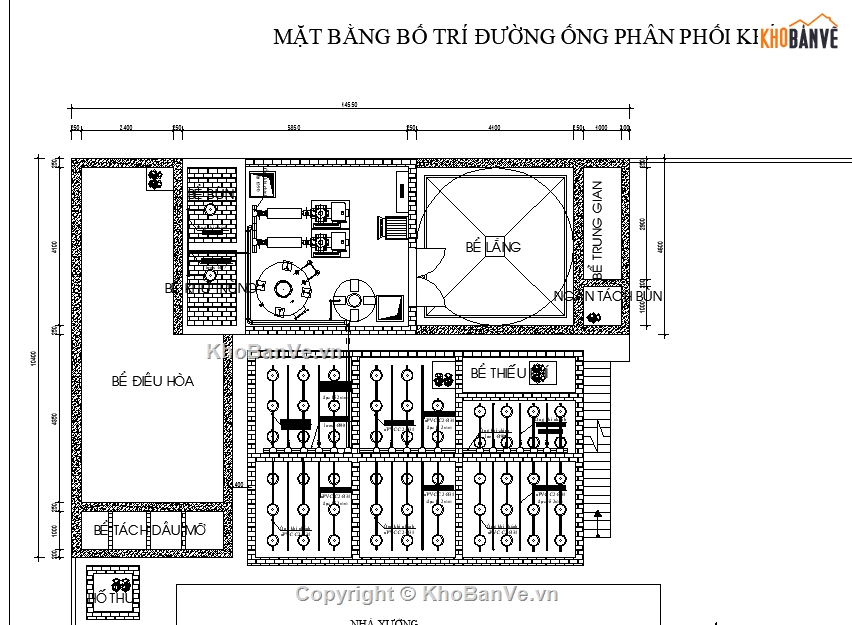 nước thải sinh hoạt 280m3,nước thải tòa nhà,xử lý nước thải sinh hoạt,công nghệ vi sinh