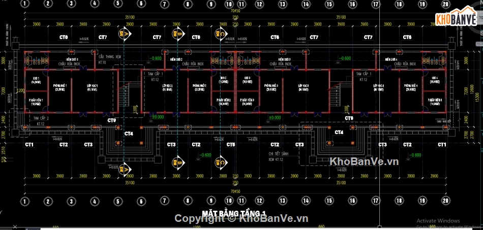 trường mầm non,trường học  2 tầng,kiến trúc trường mầm non