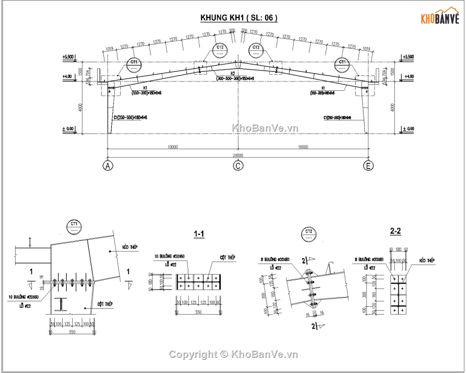 kết cấu thép,Nhà xưởng 20x30m,Nhà xưởng thép,kết cấu,full kiến trúc,thép